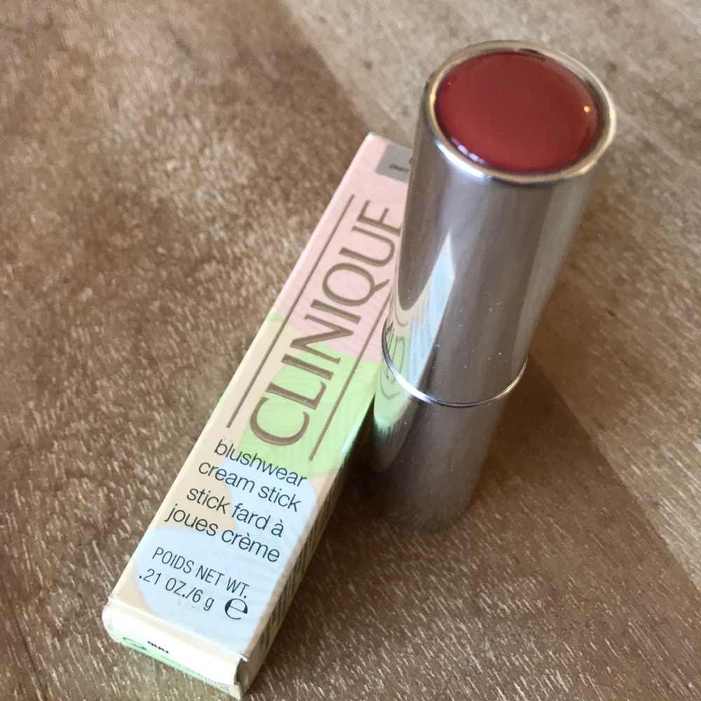 Clinique blushwear cream stick.
